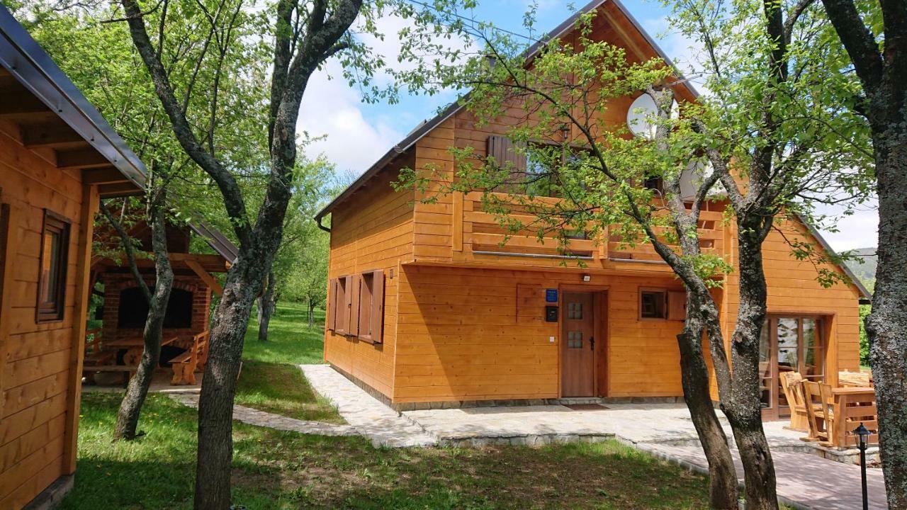 Вилла Plitvicki San Кореница Экстерьер фото